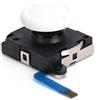 Shanrya Levetta per Pollice, Comoda Sostituzione del Joystick Portatile Resistente all'Usura Facile da sostituire per Il Controller Joycon Switch(Bianco)