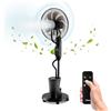 Ufesa Mist Fan VNDC Ventilatore Nebulizzatore, Ultra Silenzioso, Telecomando, 3 Modalità, Timer, 9 Velocità, Diametro 40 cm, 8 Pale, 60W