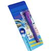TopHomer Penna per banconote contraffatte con lampada UV, rilevatore di banconote false, tester per le principali valute internazionali (viola)