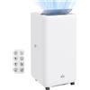 HOMCOM Condizionatore Portatile 1250W con 5 Modalità e Timer 24h, in Plastica ABS, 35.5x35x70 cm, Bianco|Aosom