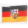 AZ FLAG Bandiera Saarland 45x30 cm - Bandierina Land Di Saarland - Germania 30 x 45 cm Cordicelle