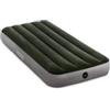 Intex Materasso mezza piazza gonfiabile intex airbed dura-beam standard downy con pompa a pedale verde 76x191x25 cm - cod. 64760