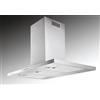 Candy Cappa aspirante CMBI970LX DE/larghezza 90 cm/potenza 216 W / 3 livelli di potenza/potenza massima aria: 615 m³/h/scarico & ricircolo/efficienza energetica B/luce LED economica/acciaio inox