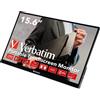 Verbatim 49592 Monitor PC 39,6 cm (15.6") 1920 x 1080 Pixel Full HD LCD Touch screen Nero [49592]
