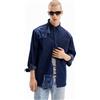 Desigual Man Template, 5008 Denim Dark Blue, XXL, Blu, XXL