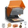 sainsmart Incisore laser Kiosk 5W, macchina per incisione laser leggera e portatile, taglierina laser domestica con custodia in acrilico per fai da te legno/pelle/metallo
