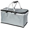 Cepewa - Cestino per picnic pieghevole, senza funzione termica, cestino per la spesa, 30 l, colore grigio