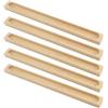 Smomend 5 Pezzi Porta Incenso in Legno di Bambù, Circa 23 * 2cm Supporto Angolare Regolabile per Bastoncini di Incenso, Design Elegante e Funzionale, Porta Incenso per Meditazione e Relax, Facile da Pulire