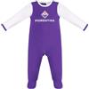 Only4fan srl ACF Fiorentina Tutina manica lunga neonato, 0-3 mesi
