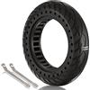 1PZ TH2-T01 Pneumatico Solido Gomme Monopattino 10 Pollici 10X2.125 Sostitutivo per Scooter Elettrico Xiaomi M365 PRO 2 1S Gotrax G4 Vivobike S2 S3 Max Ninebot F25E