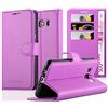 Cadorabo Custodia Libro per Samsung Galaxy J5 2016 in VIOLETTA AMETISTA - con Vani di Carte, Funzione Stand e Chiusura Magnetica - Portafoglio Cover Case Wallet Book Etui Protezione