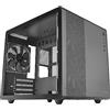 Mars Gaming MC-MPRO, Case Professionale Compatto Micro-ATX, Finestra Laterale Totale Vetro Temperato, 3x Ventole 120mm, Pannello Laterale Completo Mesh, Nero