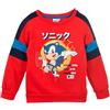 Sonic The Hedgehog Felpa per Ragazzi, Maglione dal Design di Sonic Il Riccio, Tessuto Morbido Rosso, Felpa per Bambino, Regalo per Ragazzo, Taglia 4 Anni - Rosso