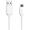 SBS TECABLEMICROW 1m Micro-USB B USB A Bianco cavo USB