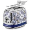 Ariete 155 Tostapane Capri, 810W, 2 fette, 6 livelli di doratura, Vassoio raccogli briciole, Funzione defrost, Espulsione automatica