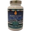 Norwegian - Fish Oil Omega-3 500mg Integratore Cuore e Mente Confezione 180 Capsule