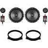 IPNOSIS Kit 4 casse SPECTRON SP-RC26 per BMW MINI R50 e R53 dal 2001 al 2006, MINI Cabriolet R52 dal 2004 al 2008 con 2 Supporti Anteriori