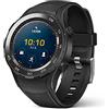 HUAWEI Watch 2 Smartwatch, 4 GB ROM, Android Wear, Bluetooth, Wifi, Monitoraggio della frequenza cardiaca, Nero (Carbon Black)
