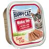 Happy Cat Minkas Duo Paté Umido per gatto - 16 x 100 g Pollame & Manzo