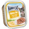 Happy Cat Minkas Duo Paté Umido per gatto - 16 x 100 g Manzo & Coniglio