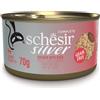 Schesir Silver Senior 12 x 70 g - Pollo & Anatra