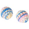TIAKI Gioco per gatti TIAKI Set di palline arcobaleno con sonaglio - Set da 2 pz