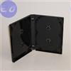WOX CUSTODIA 22mm DVD QUADRUPLA NERA LUCIDA senza inserto - DVD22/4p-BLK.L-woINS