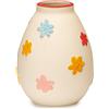 PALAIS ROYAL Vaso Decorazione Fiori 14x19cm Color Avorio Ceramica