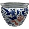 PALAIS ROYAL Vaso Porta Piante Ming 36x26cm Stile Cinese Ceramica