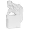 CHRISTEL by Sommer Figura Statuetta Zodiaco Pesci 18cm Bianco Porcellana