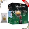 Lollo Caffe 200 Cialde Capsule Caffè Lollo Miscela Oro compatibili Nespresso gratis