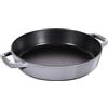 Staub Pans Padella con 2 maniglie - 26 cm, ghisa, Nero opaco