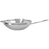 Demeyere Apollo 7 Wok fondo piatto - 36 cm, 18/10 acciaio inossidabile