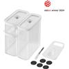 ZWILLING Fresh & Save CUBE CUBE Set, M / 5-pz., transparente-bianco