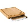ZWILLING BBQ+ Tagliere con vassoio - 39 cm x 30 cm, bambù