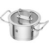 ZWILLING Pro Casseruola - 16 cm, 18/10 acciaio inossidabile, Keravis Titanium Extreme