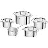 ZWILLING Passion 5-pz., Set di pentole, argento