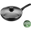 BALLARINI Vipiteno Tegame con coperchio, 28 cm, alluminio, Rivestimento antiaderente senza PFAS