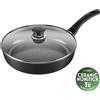 BALLARINI Bari Tegame con coperchio, 28 cm, alluminio, Rivestimento antiaderente senza PFAS