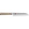 MIYABI 5000 MCD Coltello Santoku liscio - 18 cm, marrone