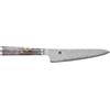 MIYABI BLACK 5000MCD67 Shotoh liscio - 13 cm, marrone-nero