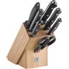 ZWILLING TWIN Chef 2 Set di coltelli con ceppo, 8-pz., naturale
