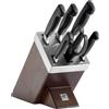 ZWILLING VIER STERNE Set di coltelli con ceppo, 7-pz., marrone