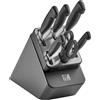 ZWILLING VIER STERNE Set di coltelli con ceppo, 7-pz., Antracite