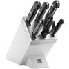 ZWILLING Gourmet Set di coltelli con ceppo, 7-pz., bianco