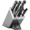ZWILLING Gourmet Set di coltelli con ceppo, 7-pz., grigio