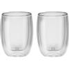 ZWILLING Sorrento 200 ml / 2-pz., Set di bicchieri da caffè, trasparente