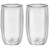 ZWILLING Sorrento 350 ml / 2-pz., Set di bicchieri da latte, trasparente
