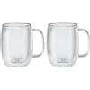 ZWILLING Sorrento Plus 350 ml / 2-pz., Set di bicchieri da caffè, trasparente