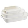 Staub Ceramique Set di pirofile rettangolare - 3-pz., avorio